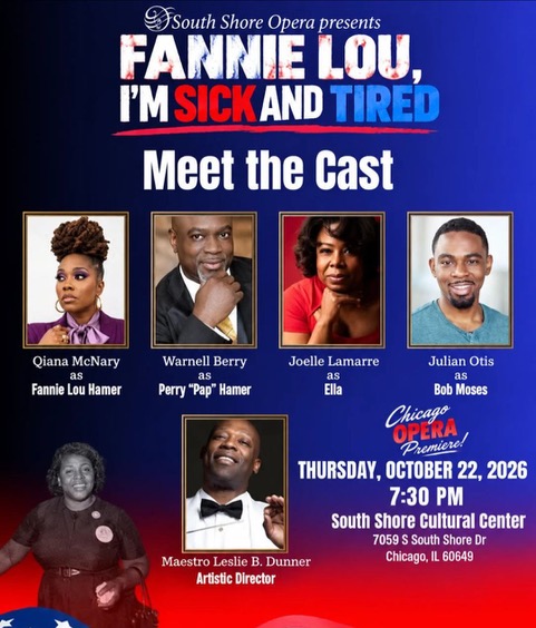 World premiere of opera about civil rights leader Fannie Lou Hamer