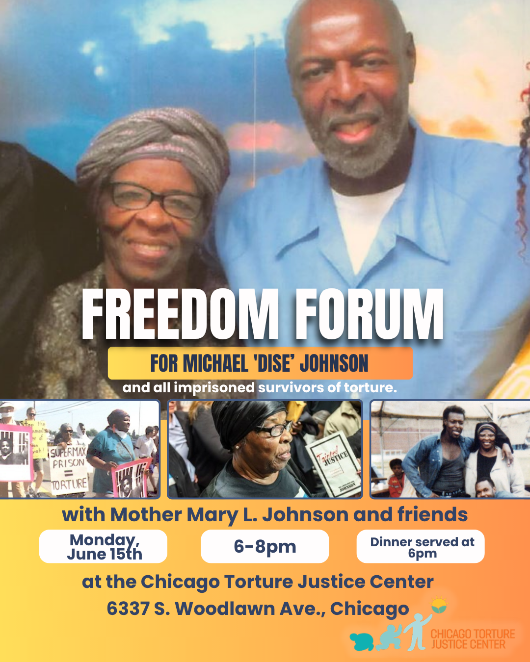 Freedom Forum For Michael 'Dise Johnson