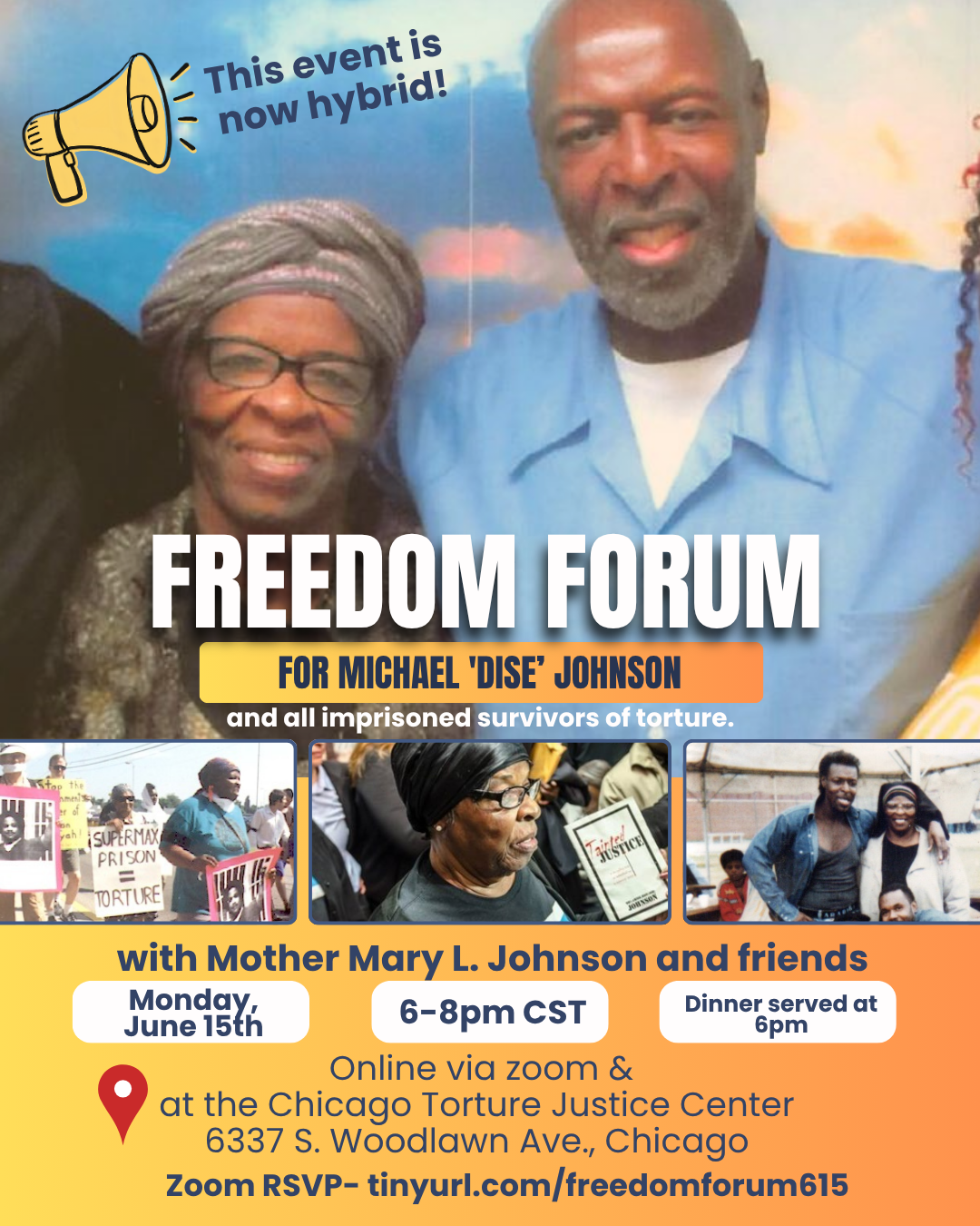 Freedom Forum For Michael 'Dise Johnson