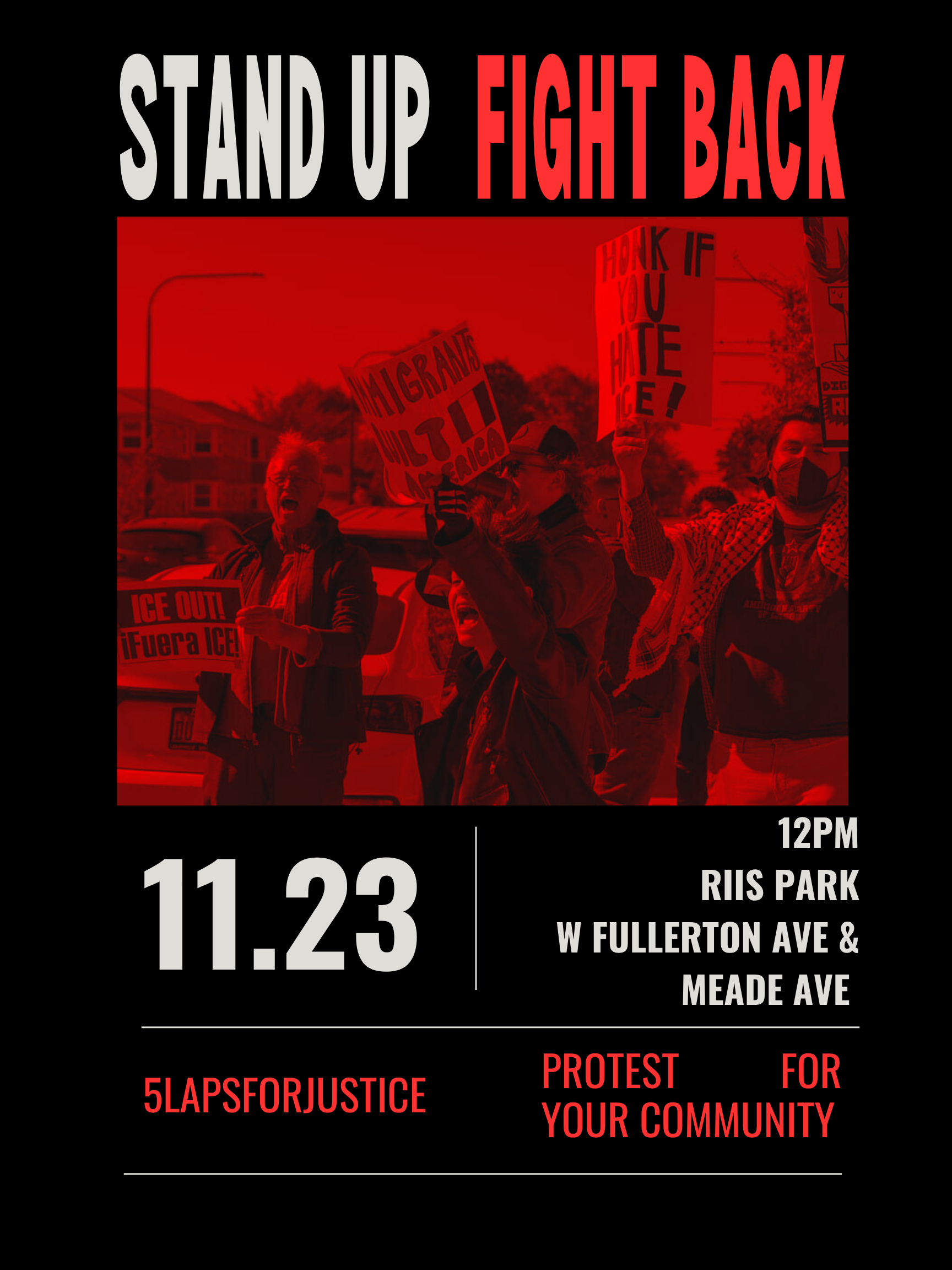 STAND UP, FIGHT BACK