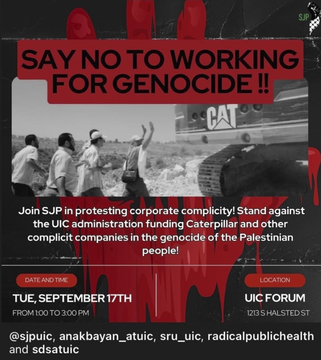 Say No to Working for Genocide!