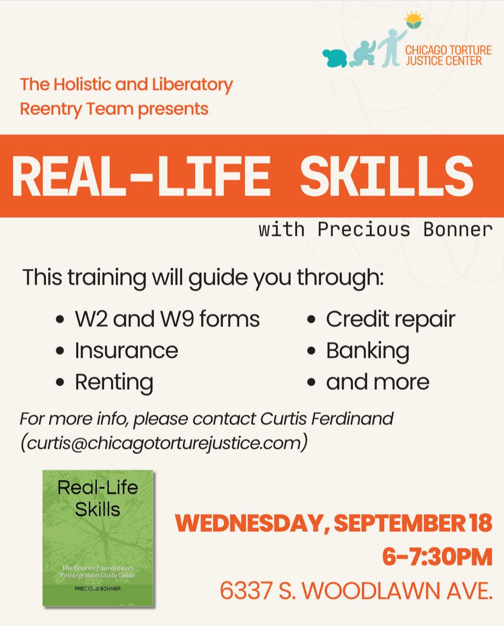 Real-Life Skills for Formerly Incarcerated People