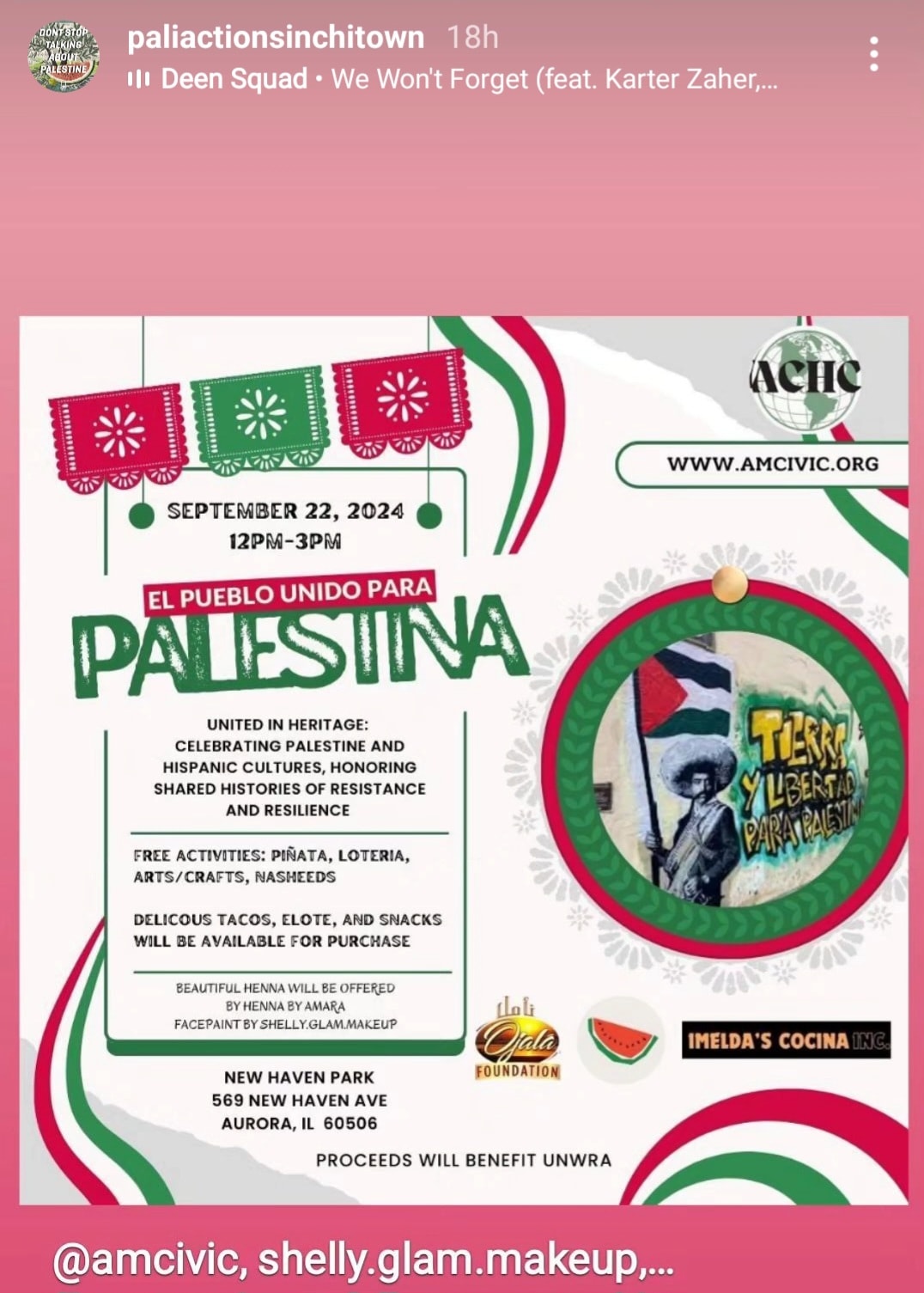 United in Heritage: Celebrating Palestine and Hispanic Cultures