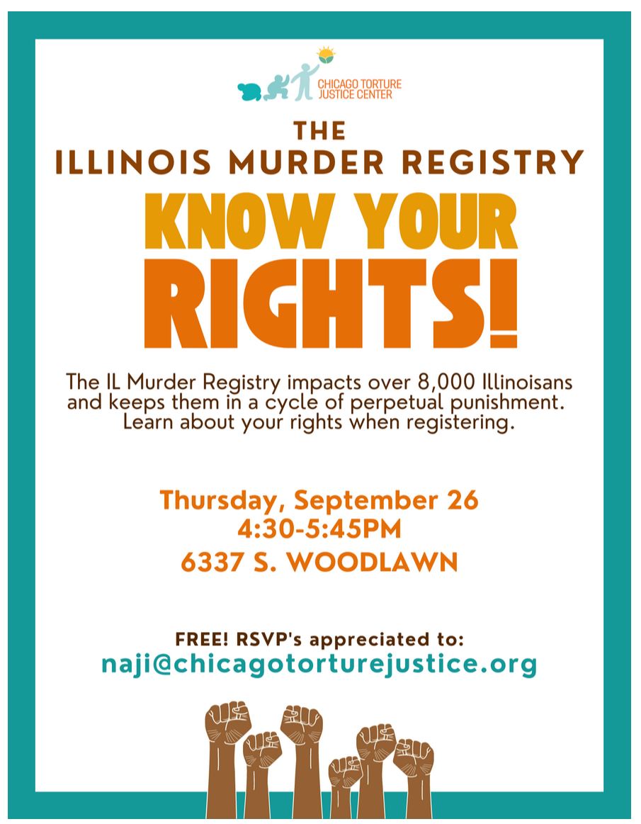 Know Your Rights: The Illinois Murder Registry