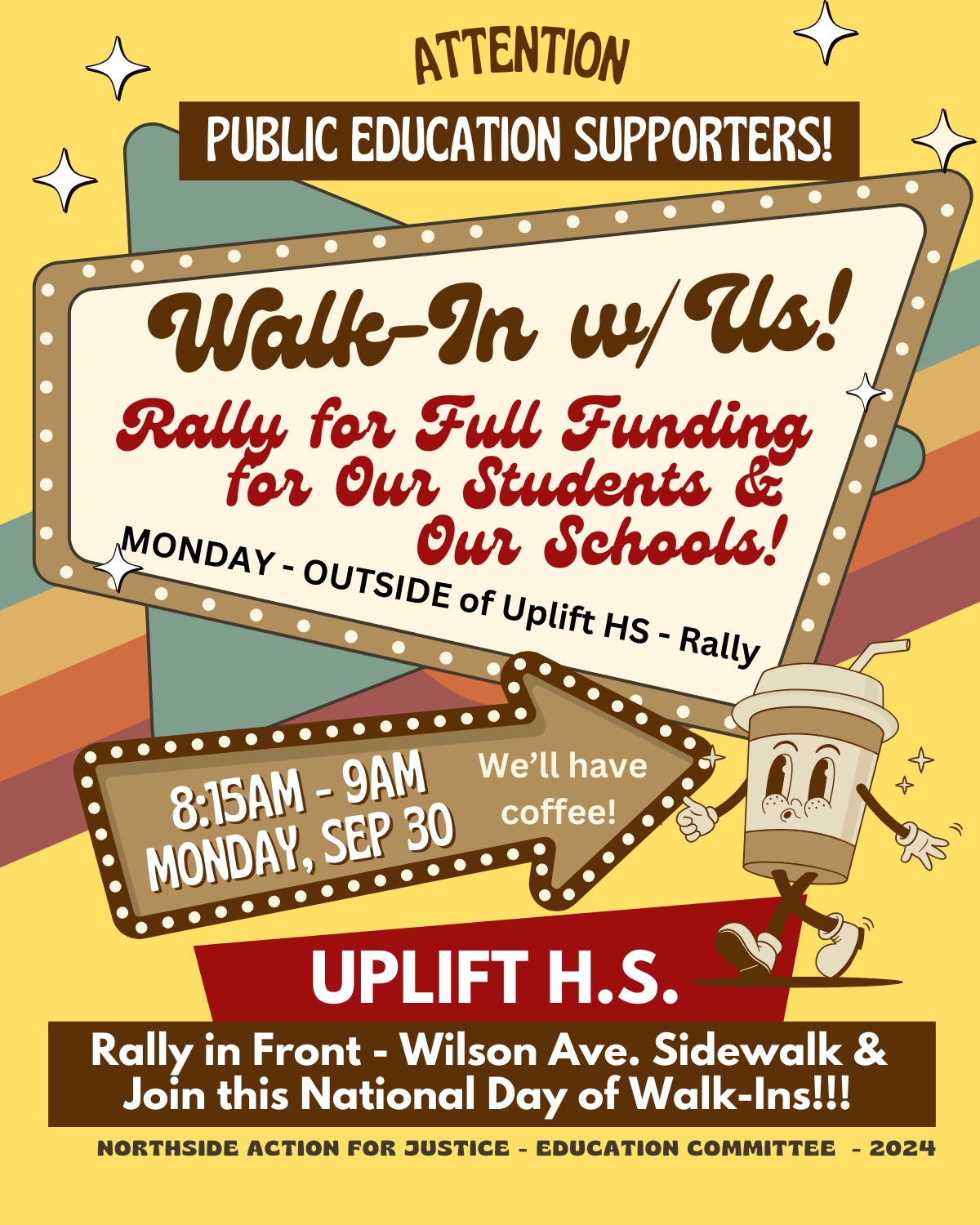 Nat'l Walk-In Day For Public Schools!