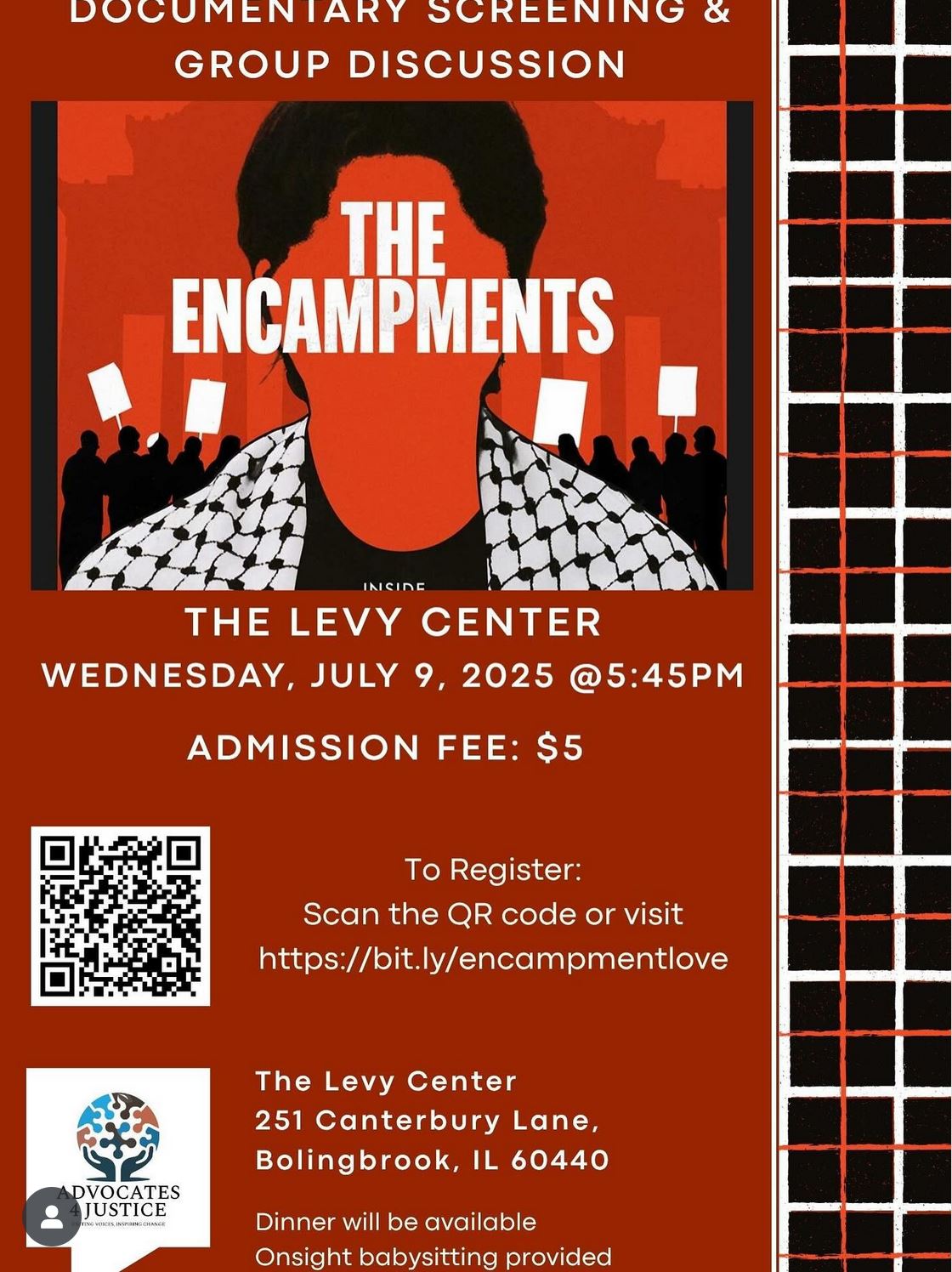 'The Encampments' Documentary Screening & Discussion