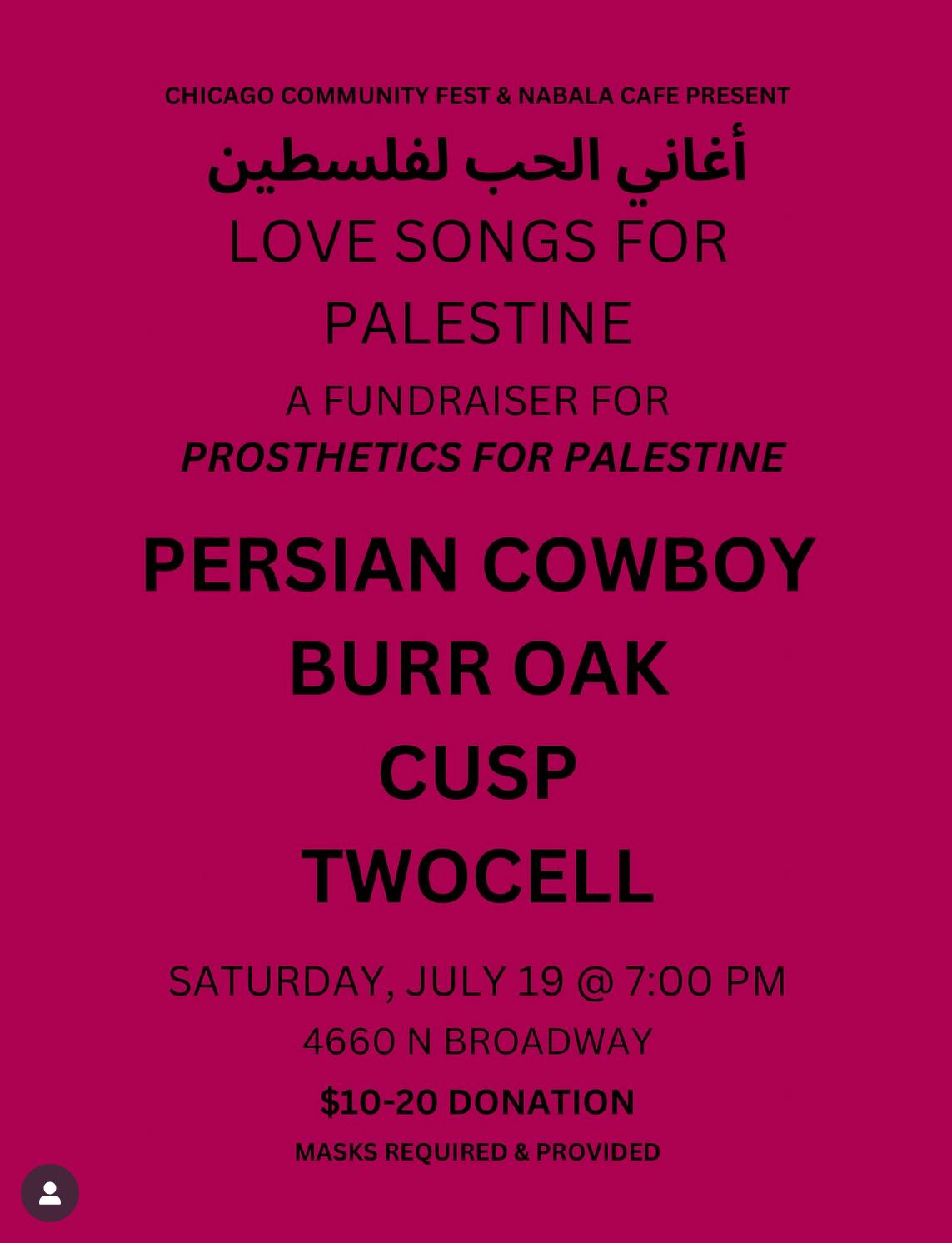 Love Songs for Palestine
