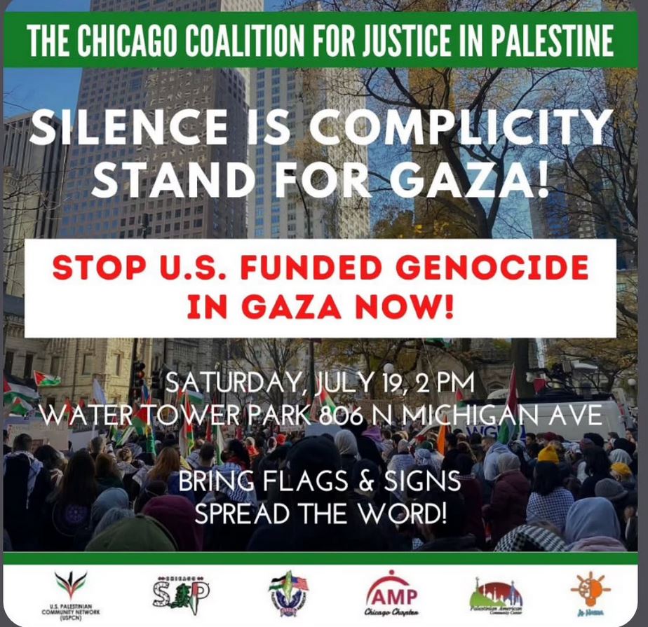 Silence is Complicity - Stand for Gaza!