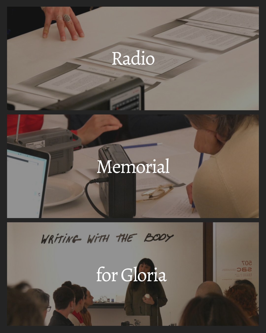 Radio Memorial for Gloria