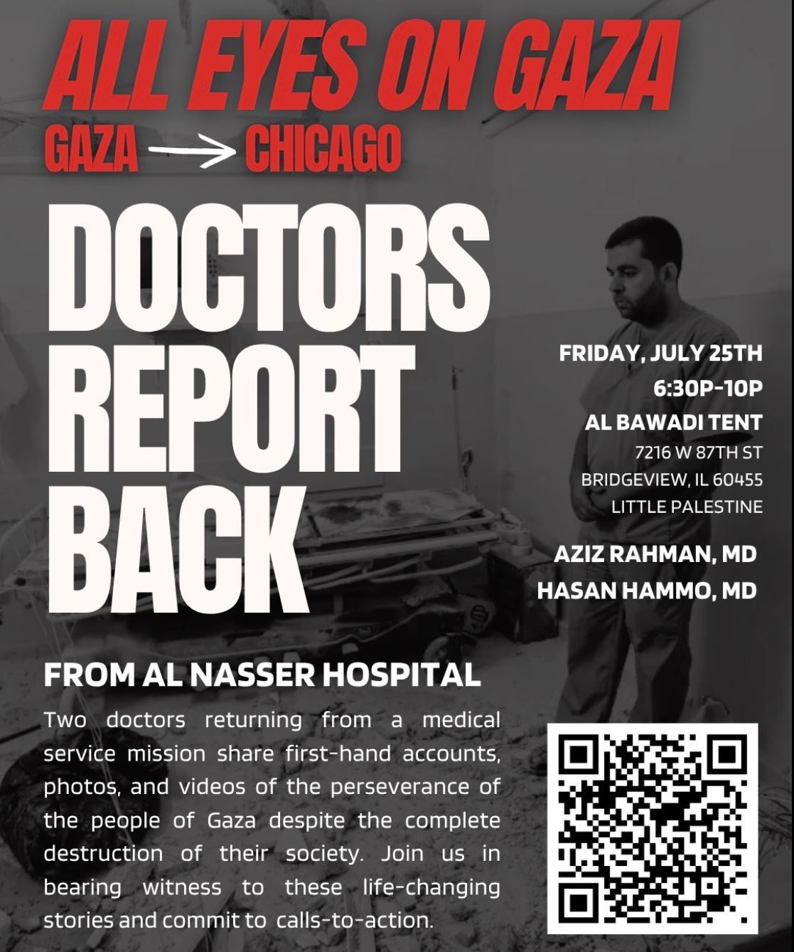 All Eyes on Gaza Doctors' Report Back