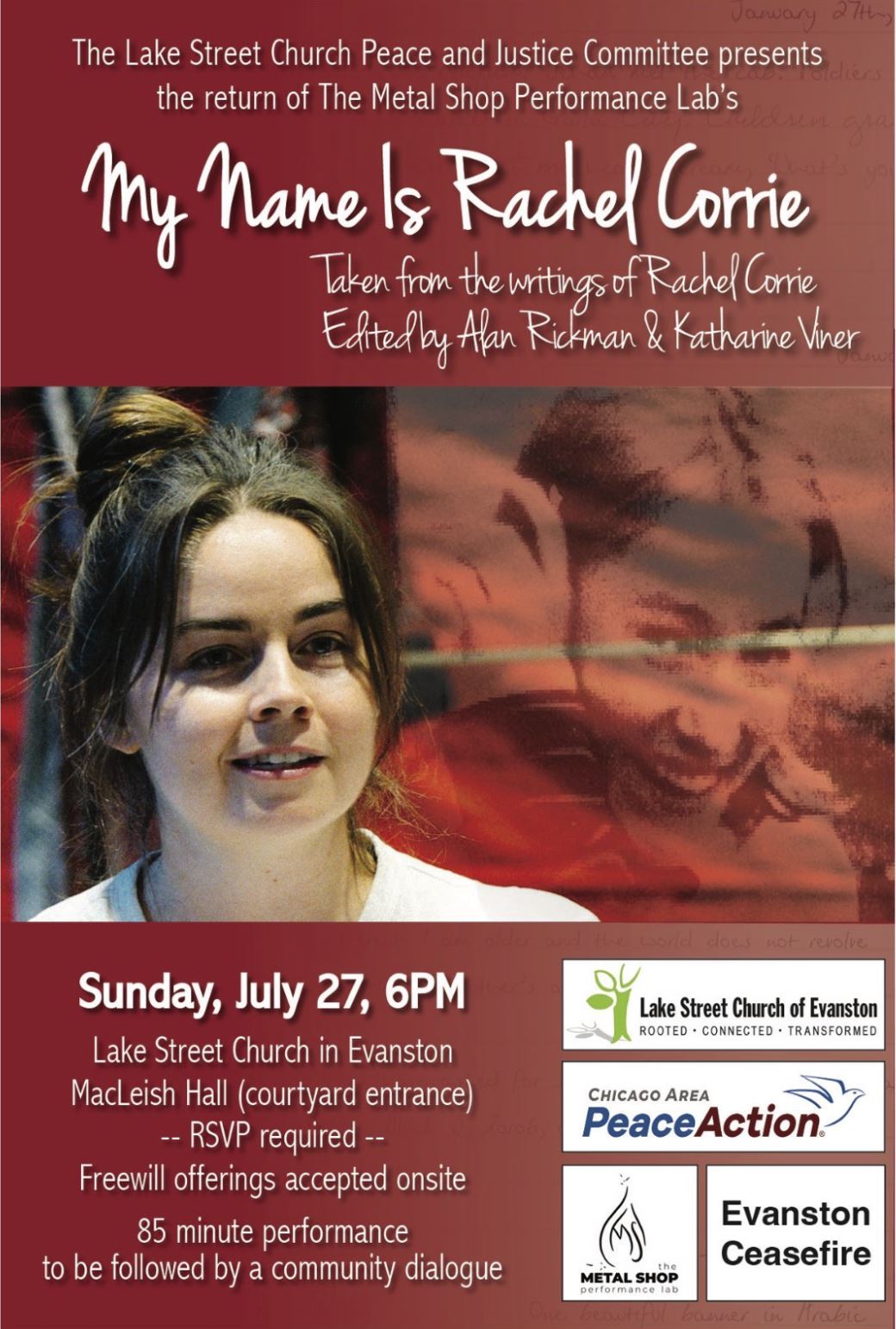 'My Name is Rachel Corrie'