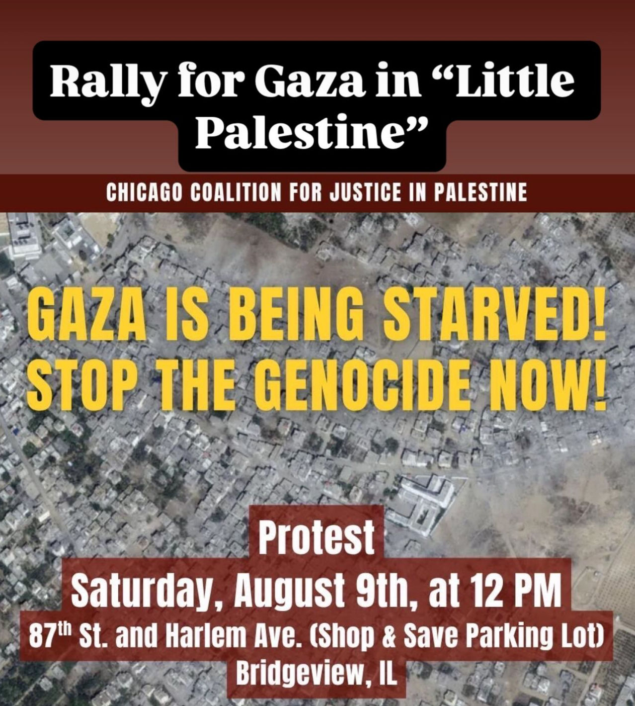 Gaza is Being Starved - Stop the Genocide NOW!