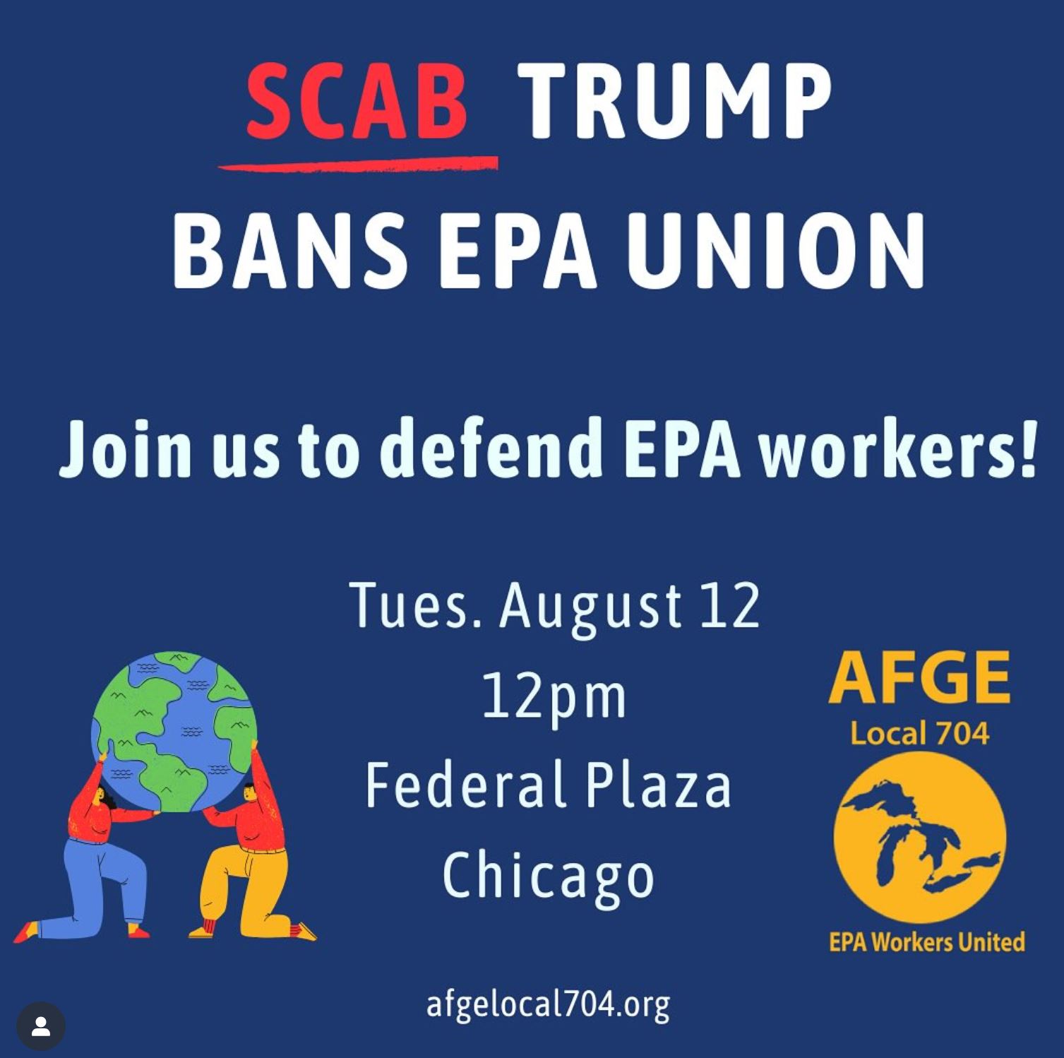 Scab Trump Bans EPA Union