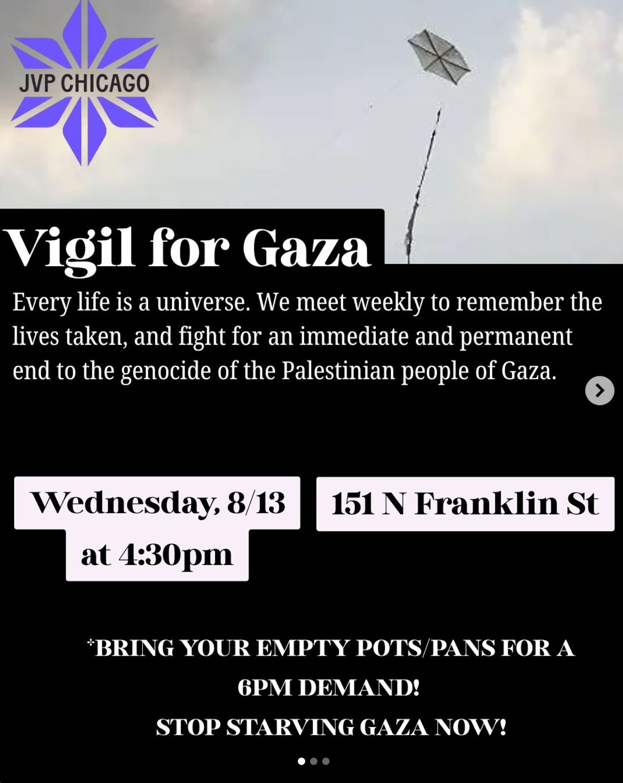 Vigil for Gaza