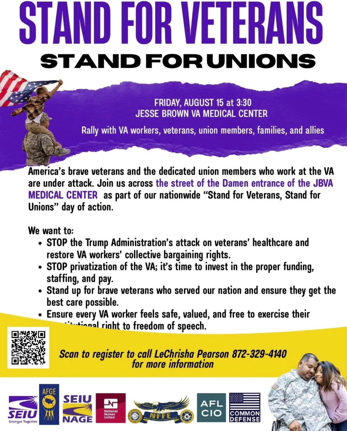 Stand for Veterans - Stand for Unions