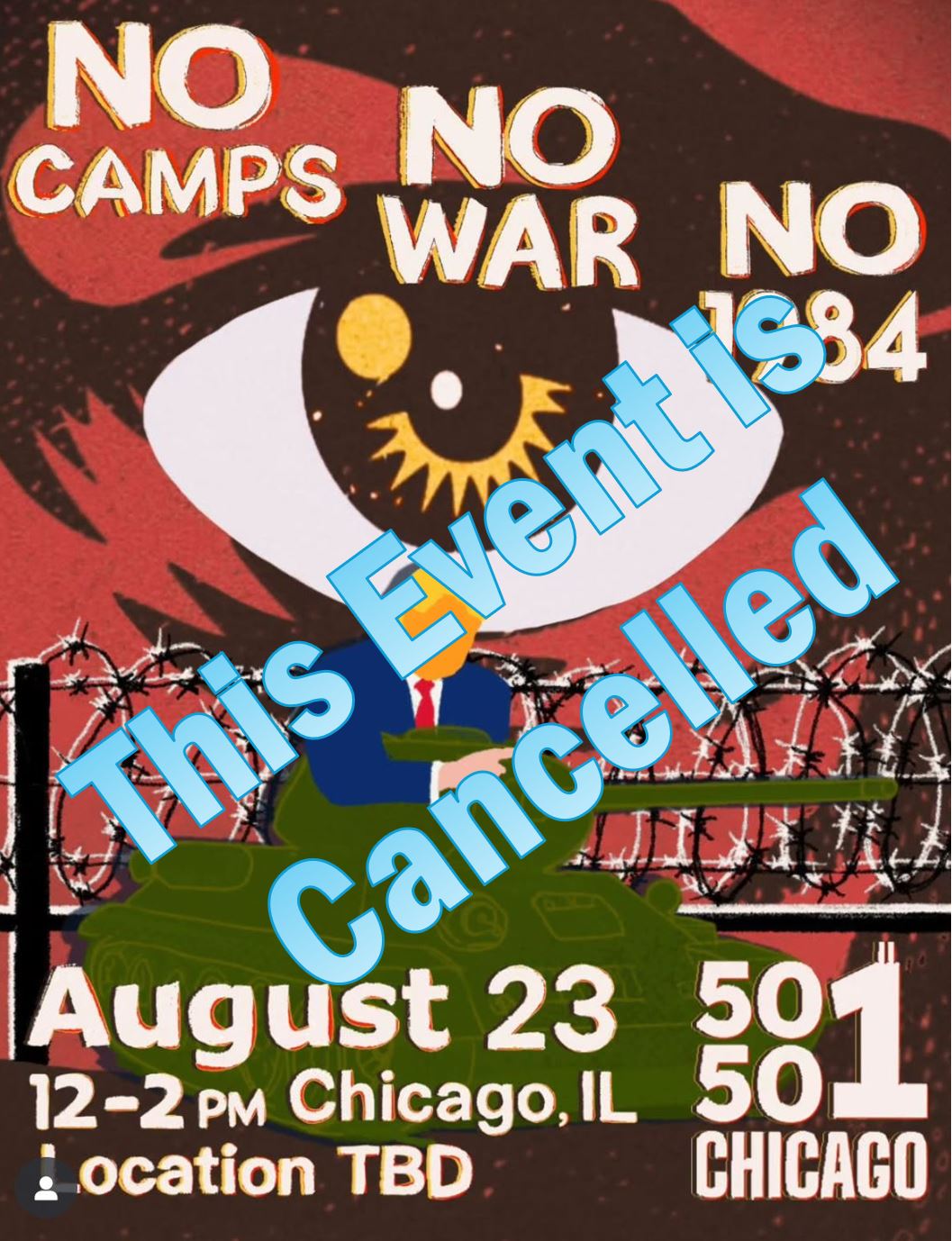 No Camps / No War / No 1984