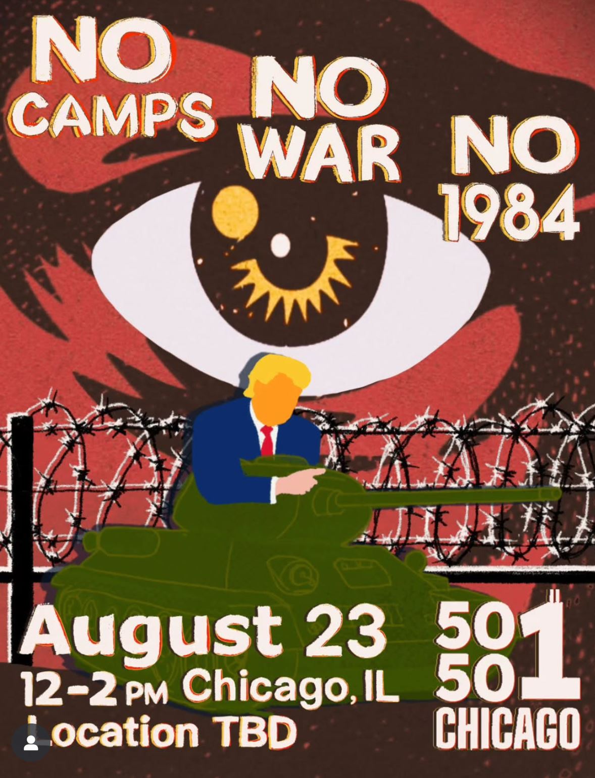 No Camps / No War / No 1984
