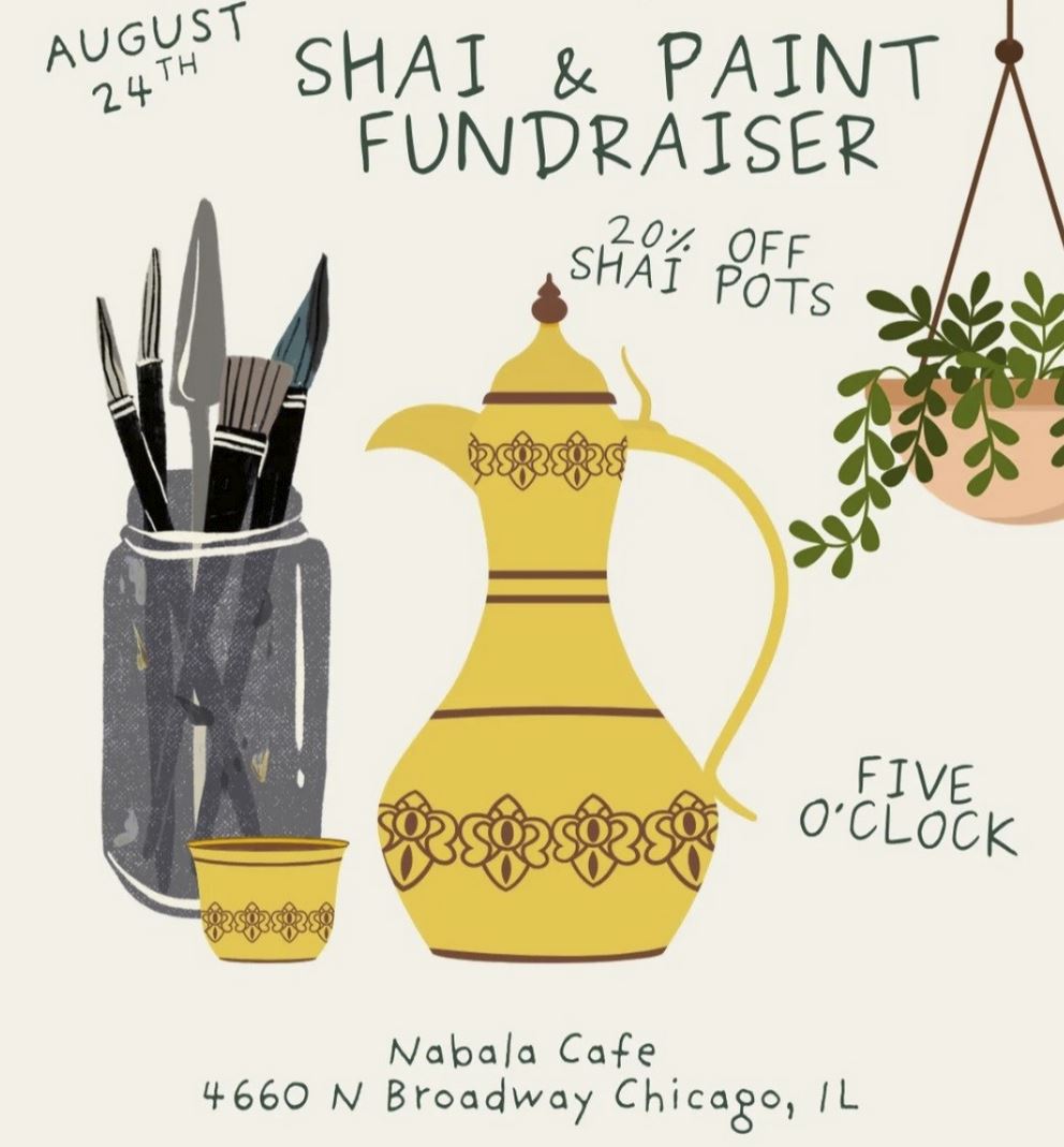 Shai & Paint Fundraiser for Palestine