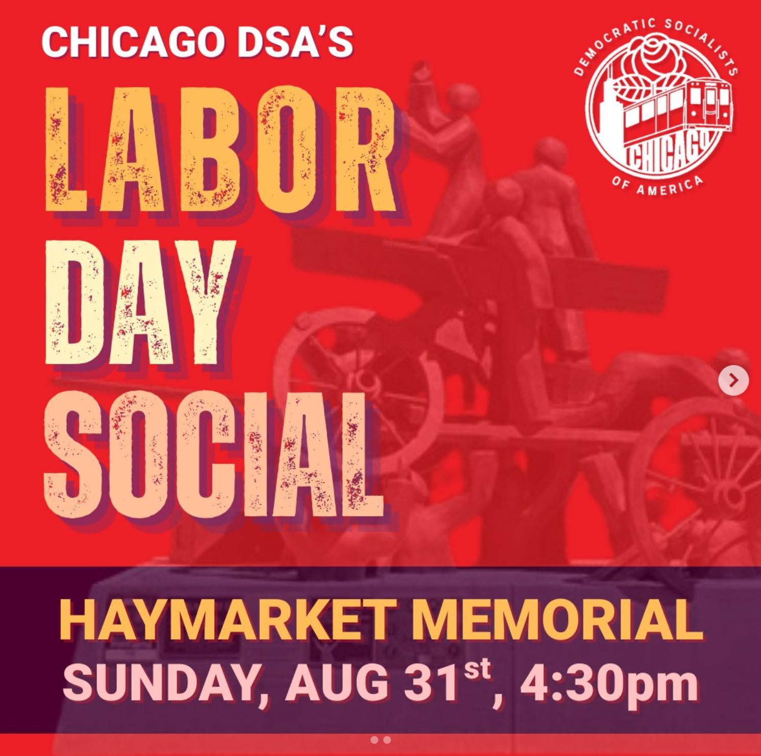 Chicago DSA's Labor Day Social