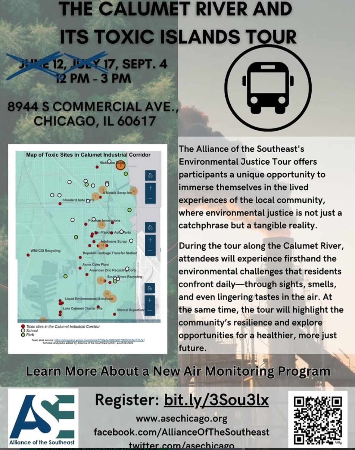The Calumet River and Its Toxic Islands Tour