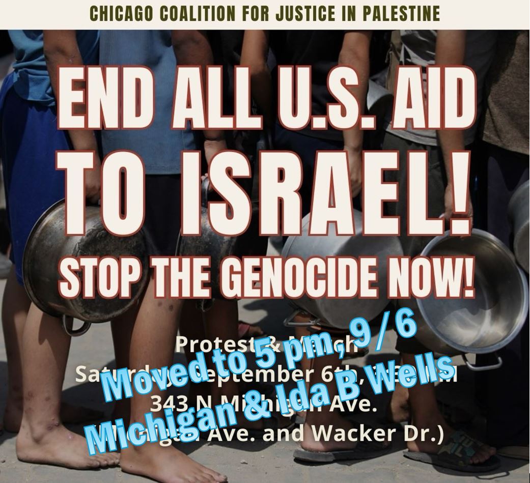 End All U.S. Aid to Israel!