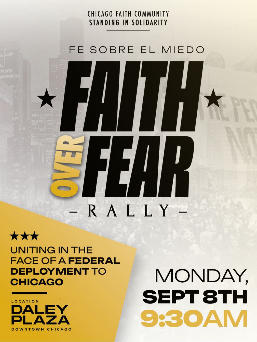 Faith Over Fear Rally
