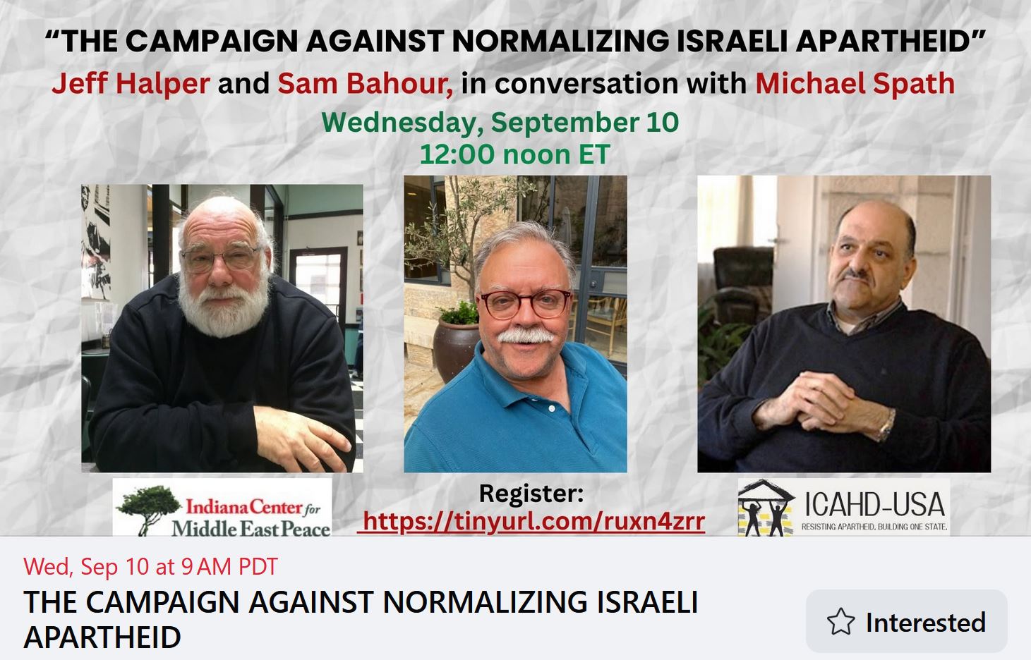 The Campaign Against Normalizing Israeli Apartheid
