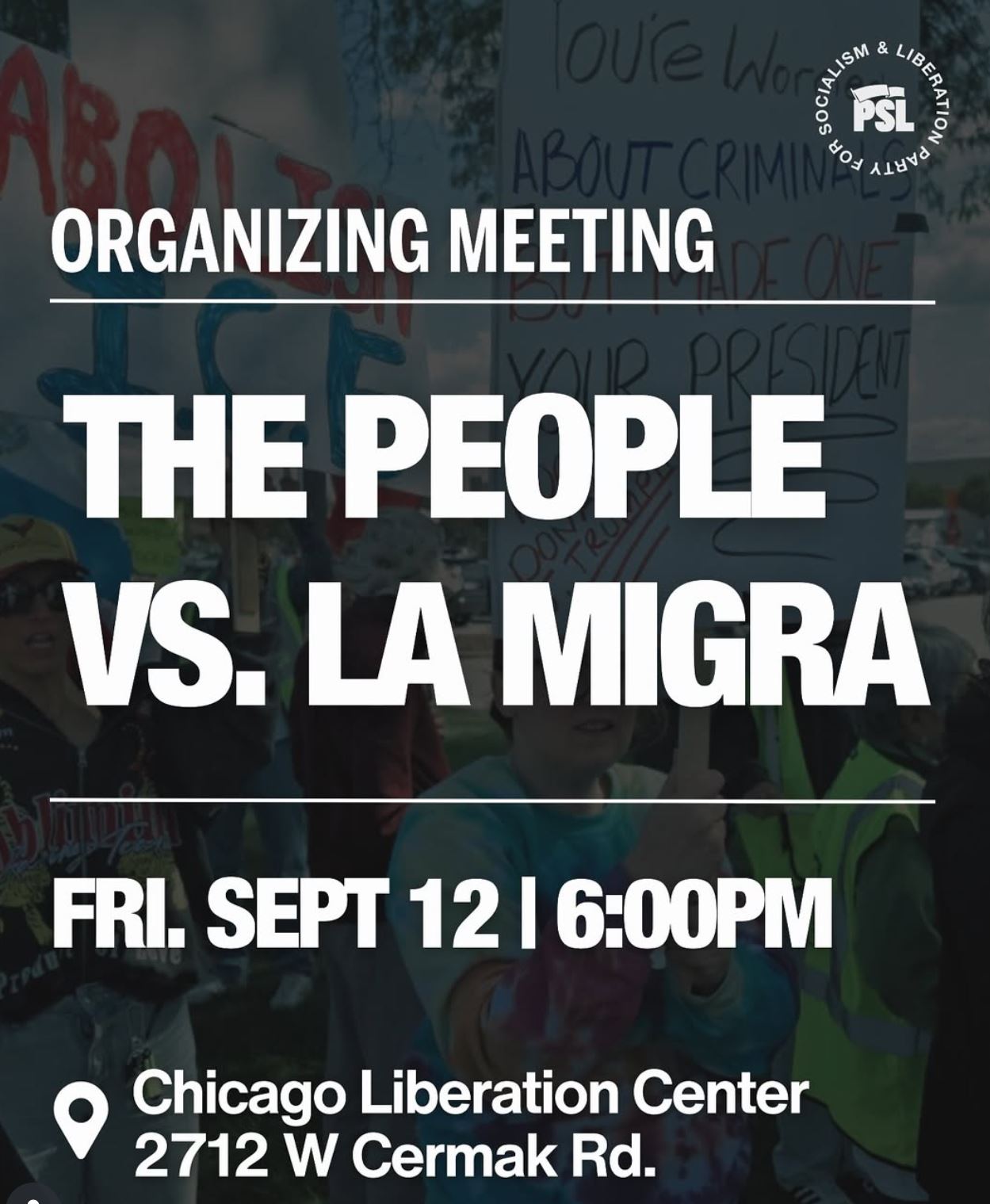 The People v. La Migra Organizing Meeting