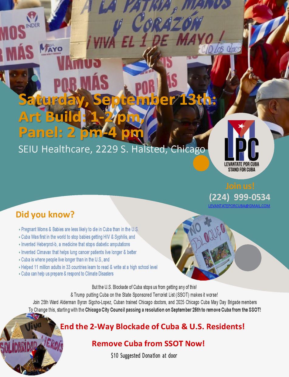 End the 2-Way Blockade of Cuba & U.S. Residents!