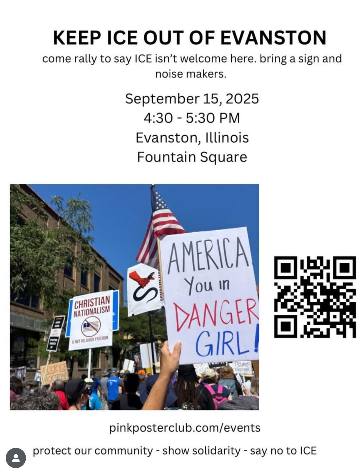 Keep ICE Out of Evanston