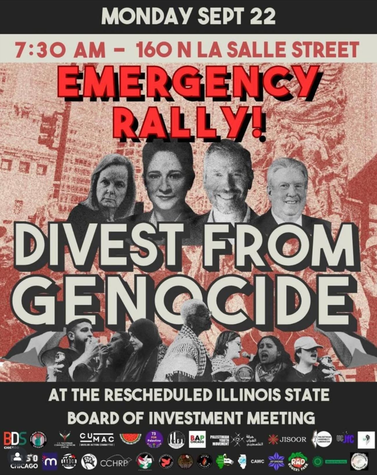 Divest From Genocide Emergency Rally!