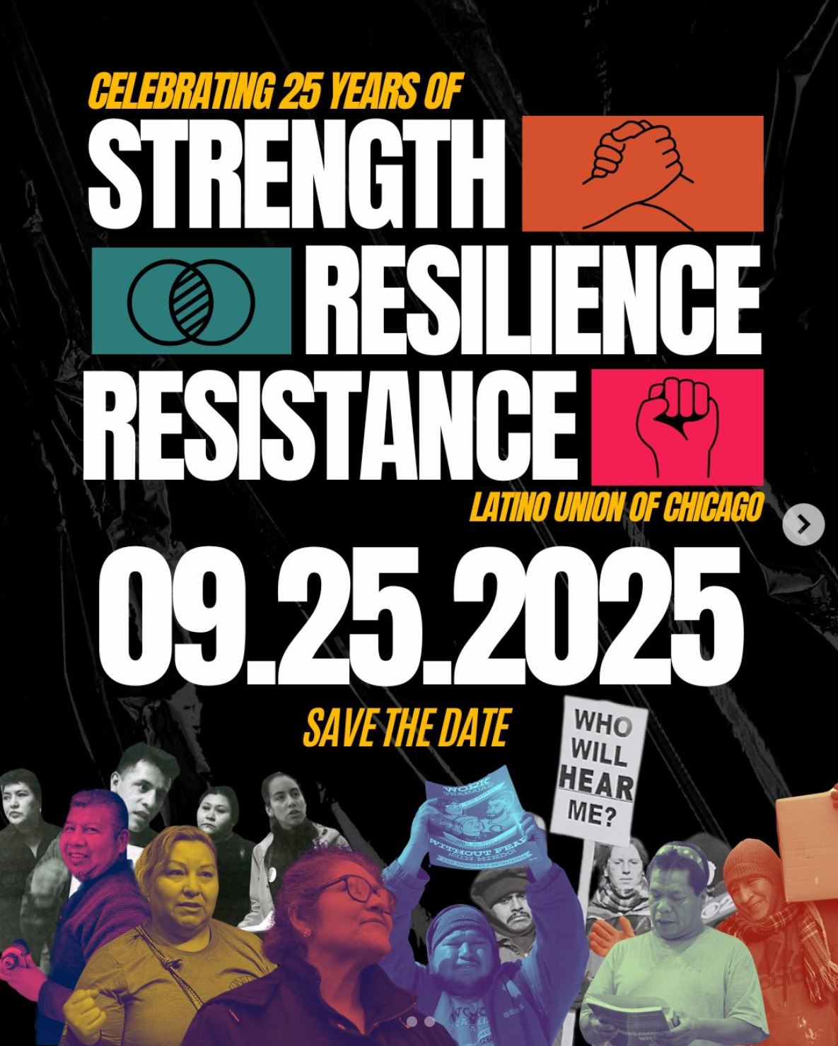 Celebrating 25 Years of Strength - Resilience - Resistance