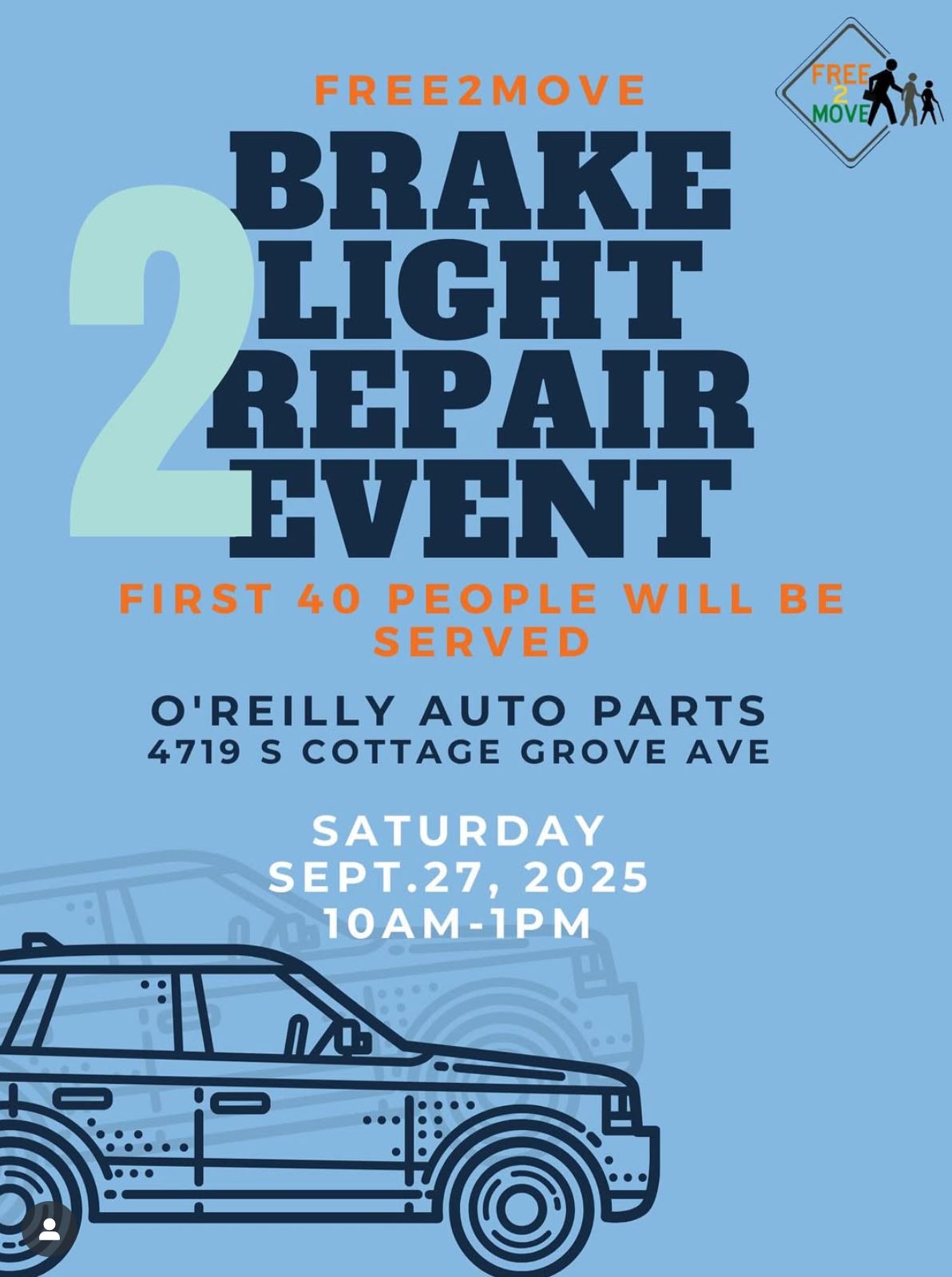 Free2Move Brake Light Repair Event