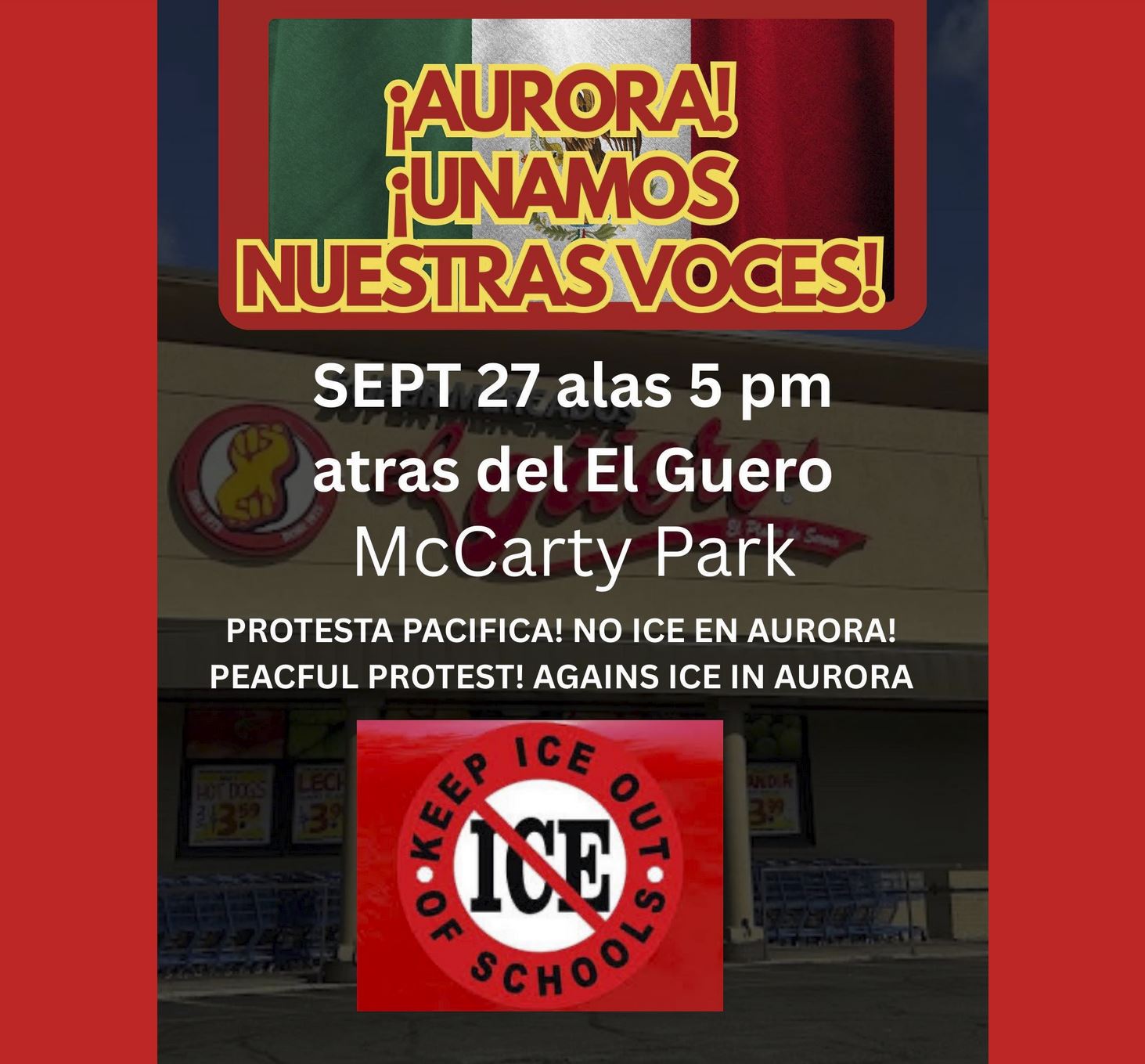 Aurora! Let's Join Our Voices! / ¡Aurora! ¡Unamos Nuestras Voces!