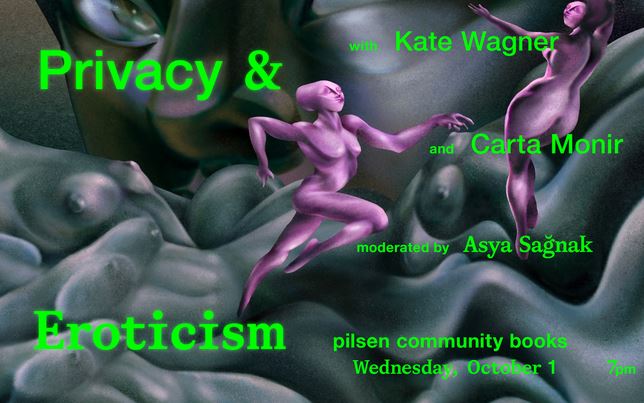 LUX presents Privacy & Eroticism with Carta Monir, Kate Wagner and Asya Sağnak