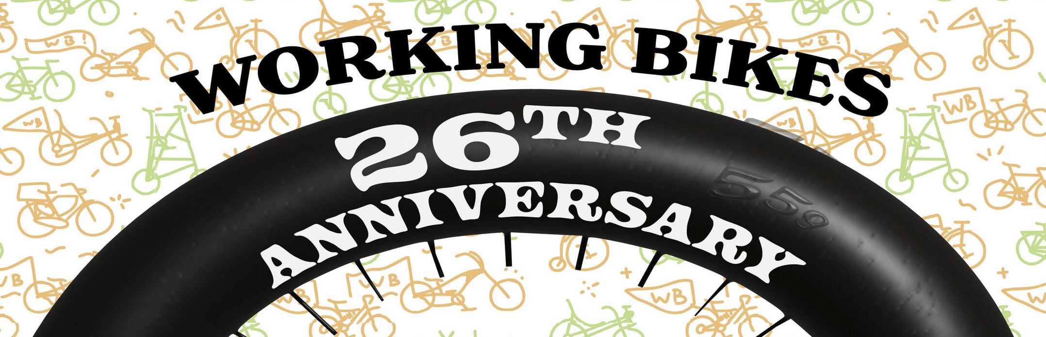 Working Bikes 26th Anniversary