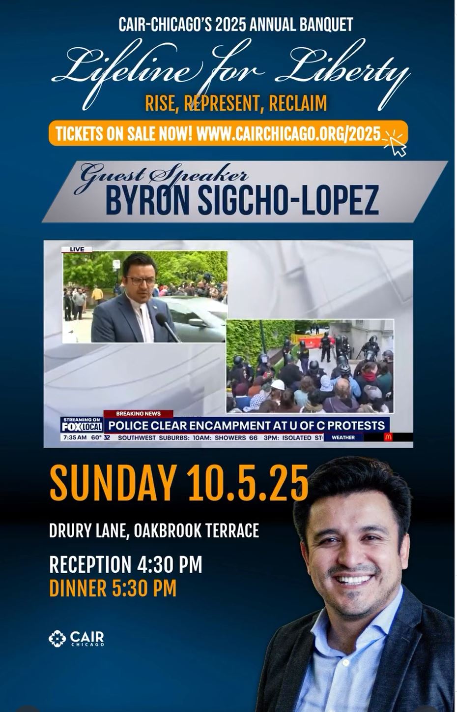 Lifeline for Liberty -- CAIR-Chicago's Annual Banquet