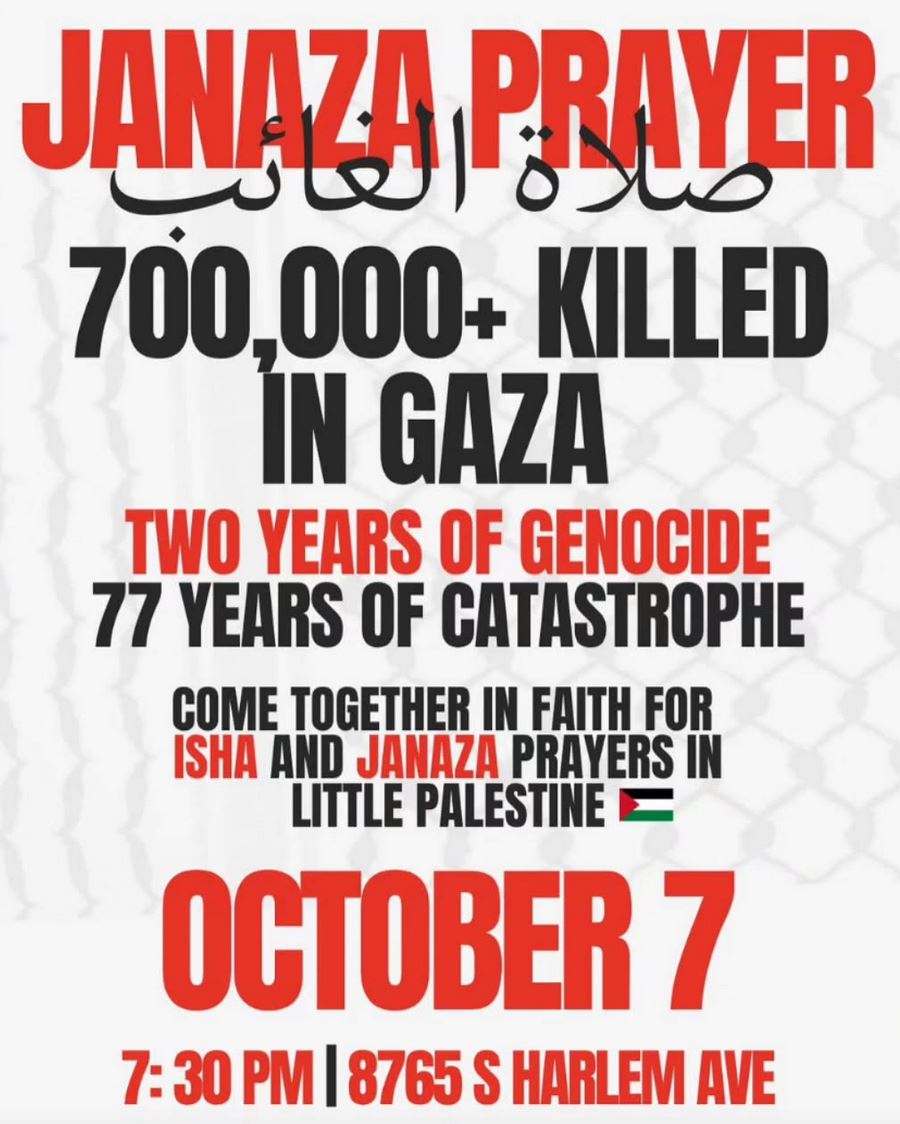 Janaza Prayer for the 700,000+ Killed in Gaza