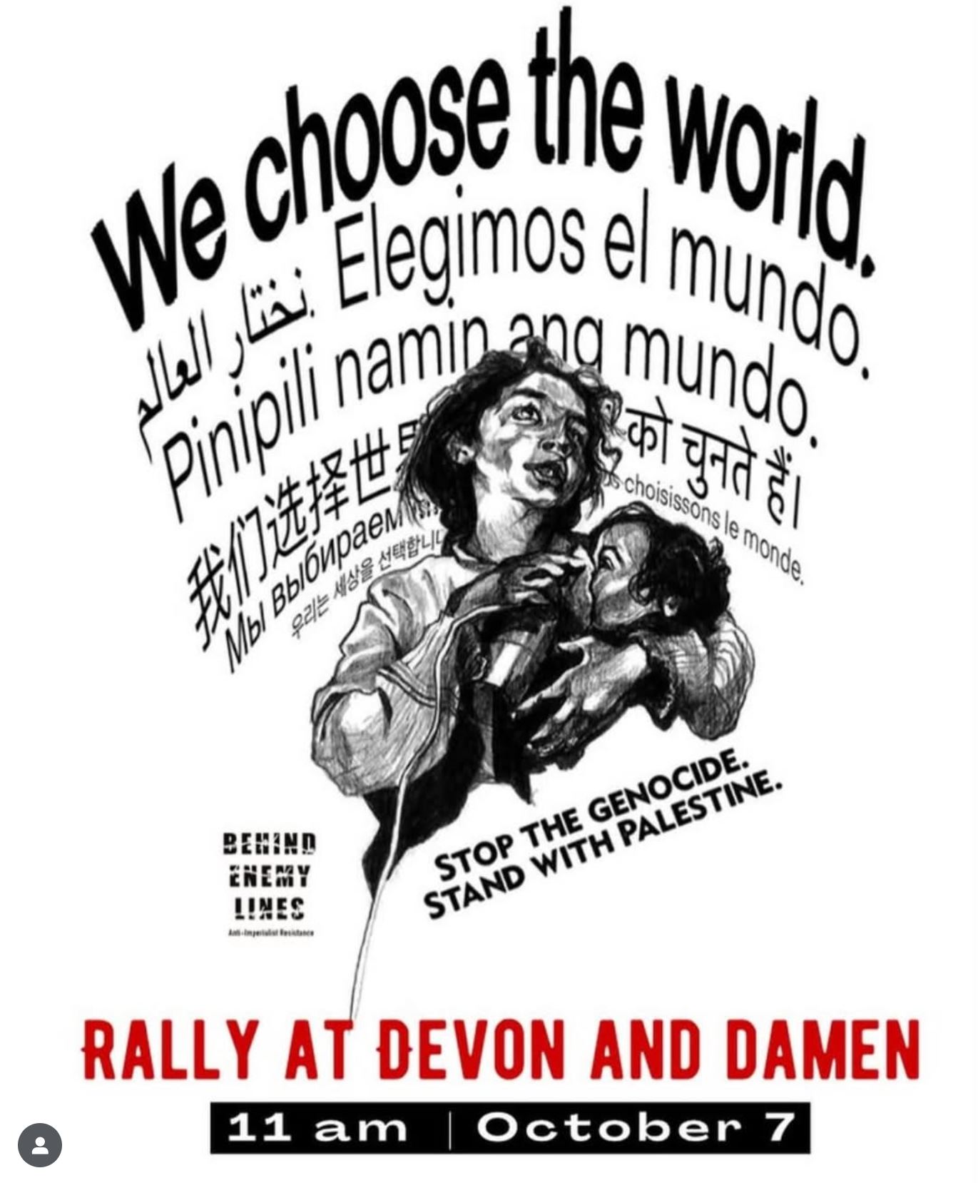 Rally: We Choose the World