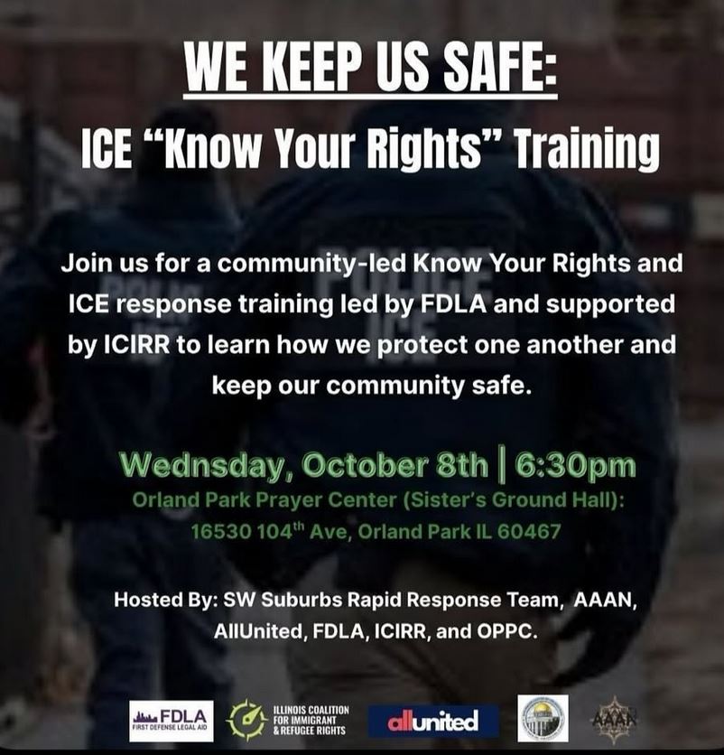 ICE 'Know Your Rights' Training