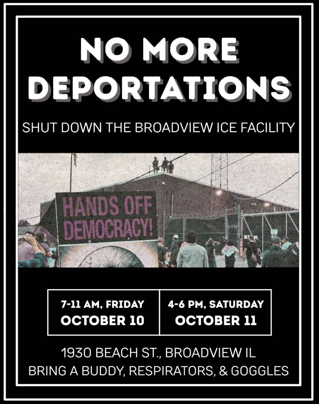 No More Deportations