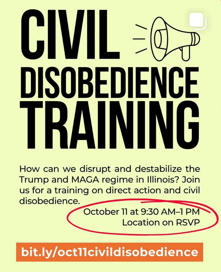 Civil Disobedience Training