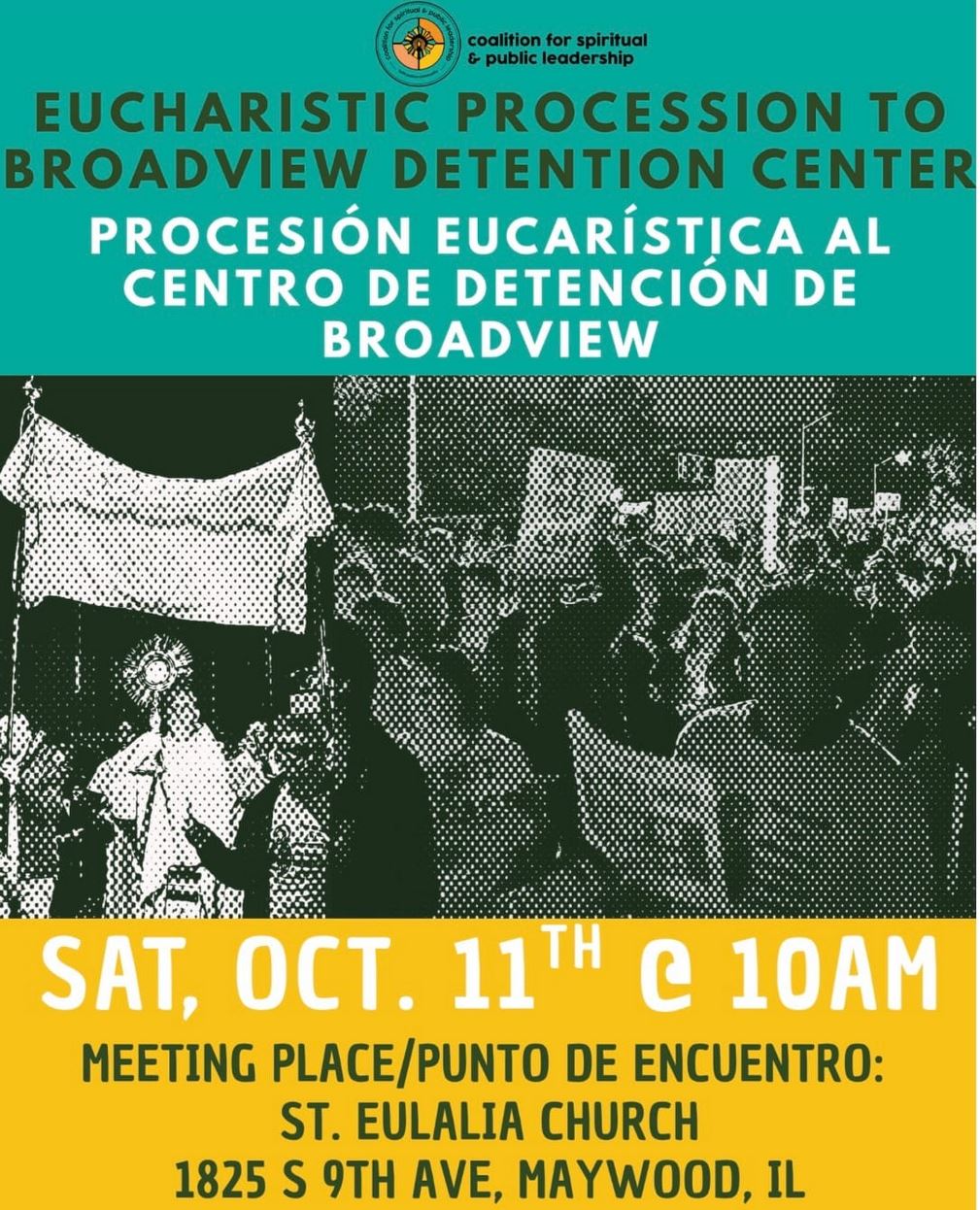 Eucharist Prosession to the Broadview Detention Center