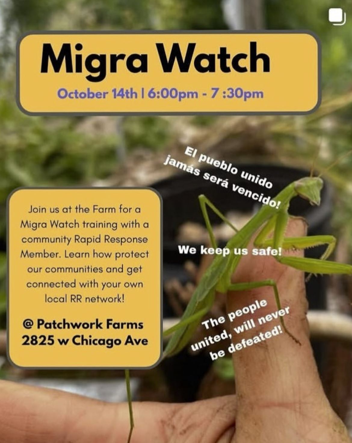 Migra Watch Training