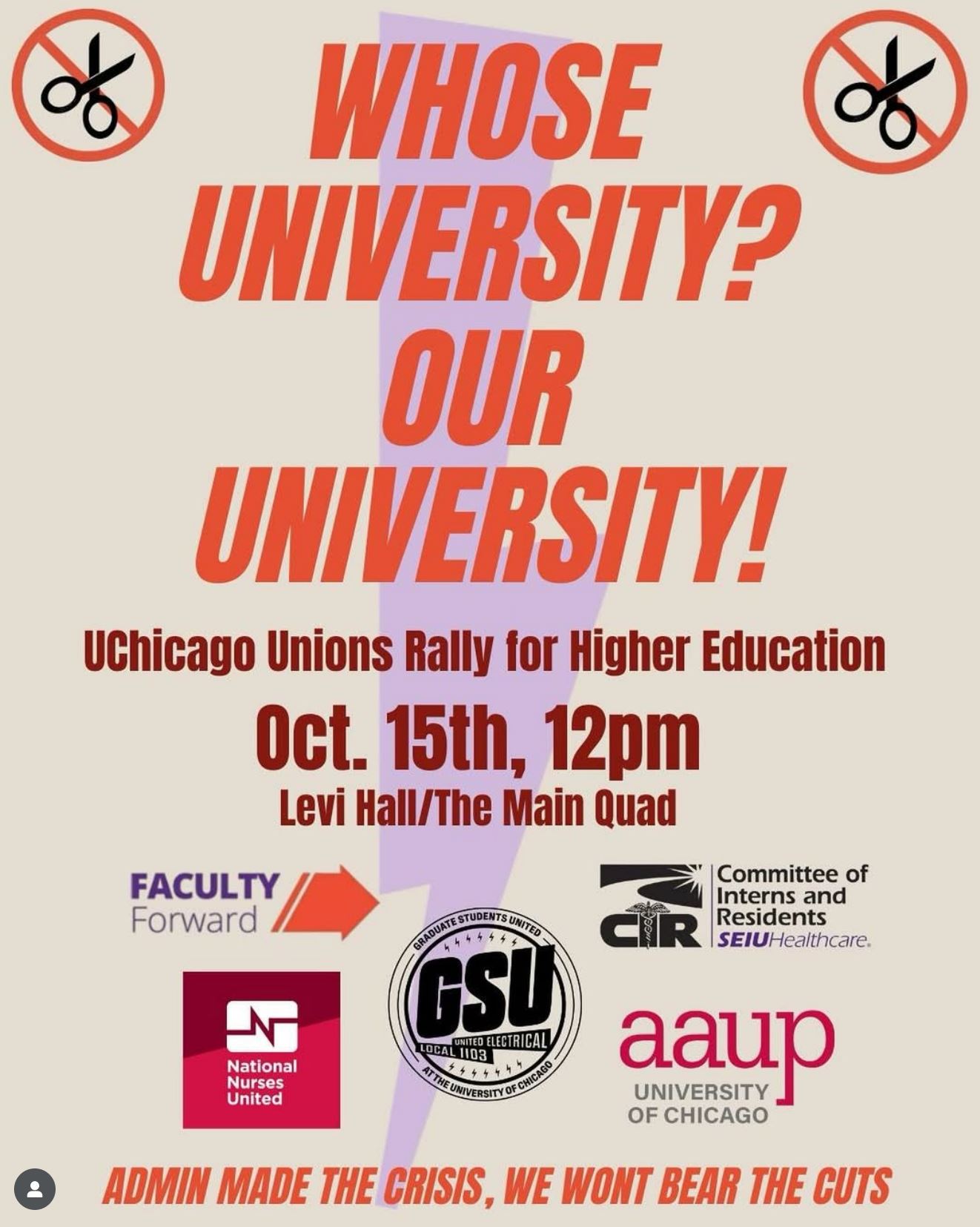 Whose University? Our University!