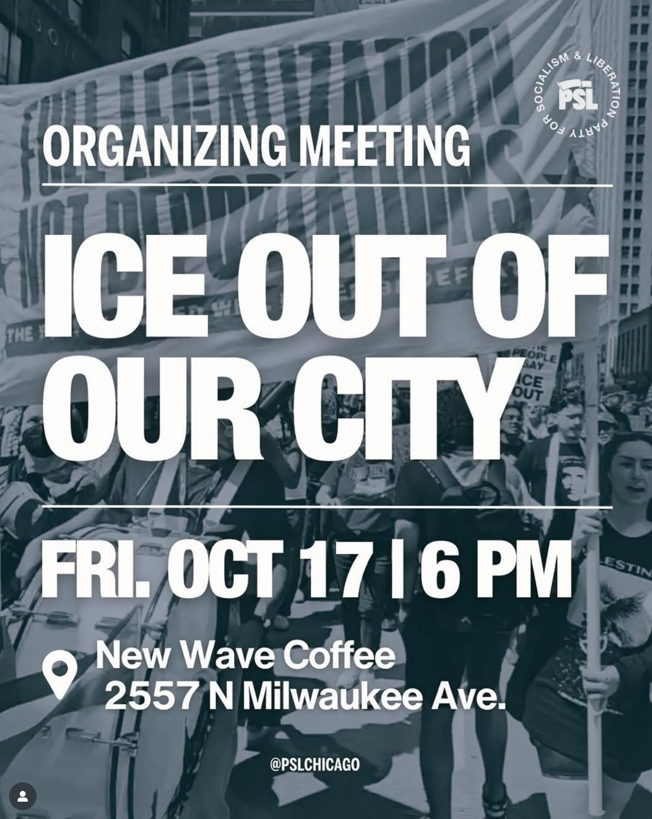 ICE Out of Our City Organizing Meeting