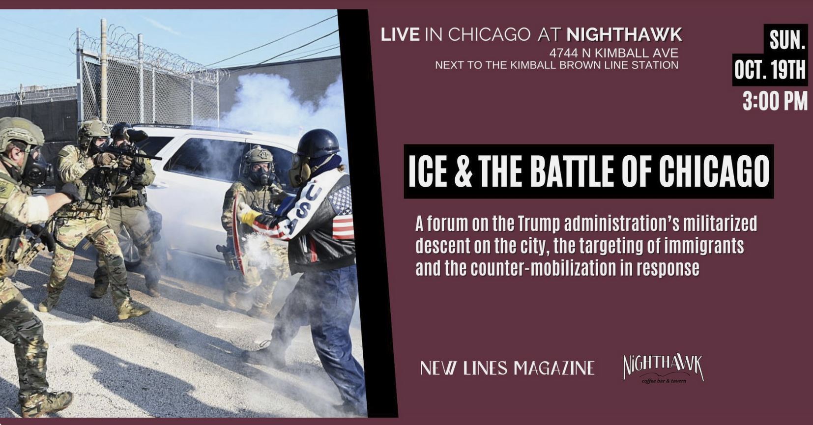 ICE & the Battle of Chicago - A Forum