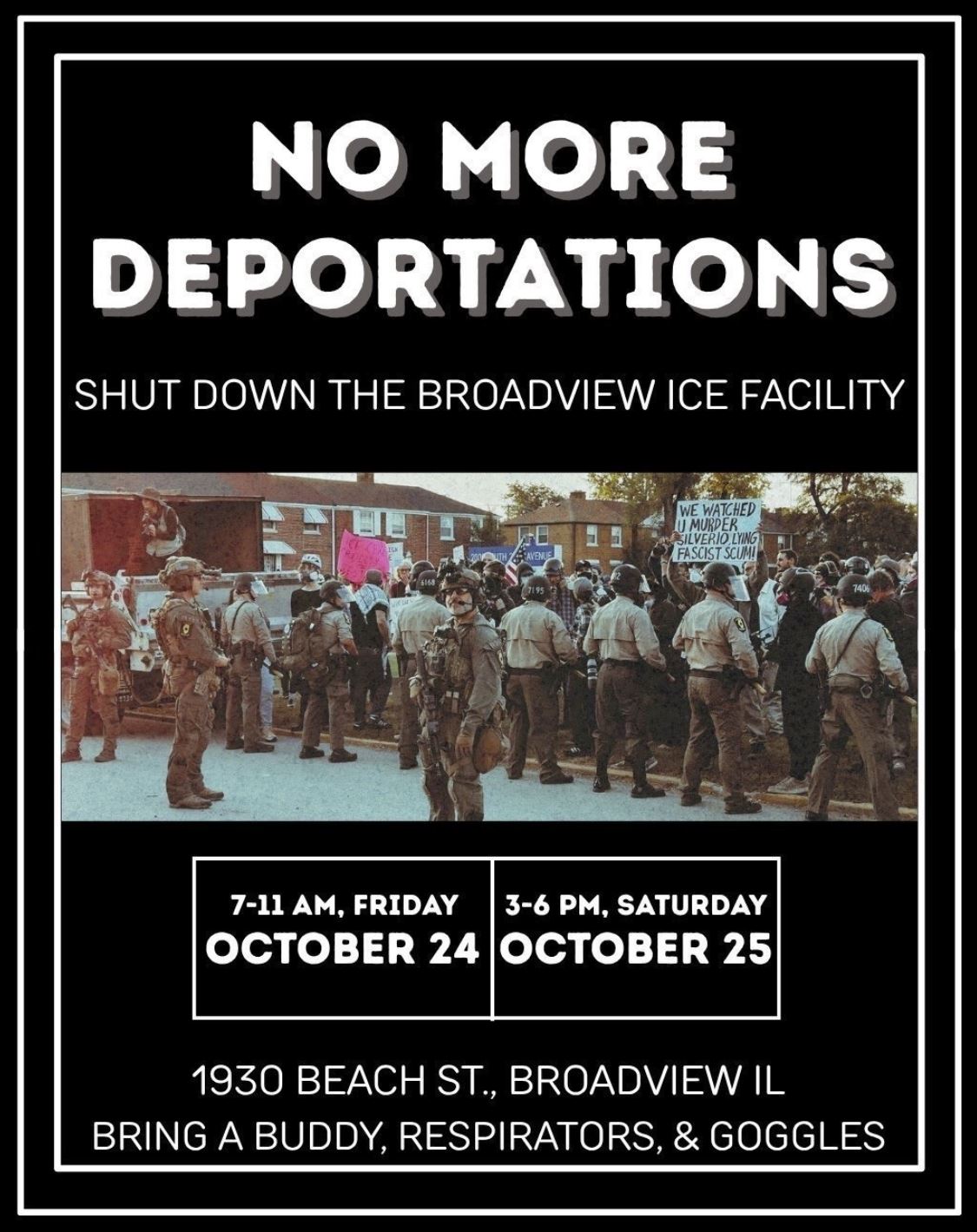 No More Deportations