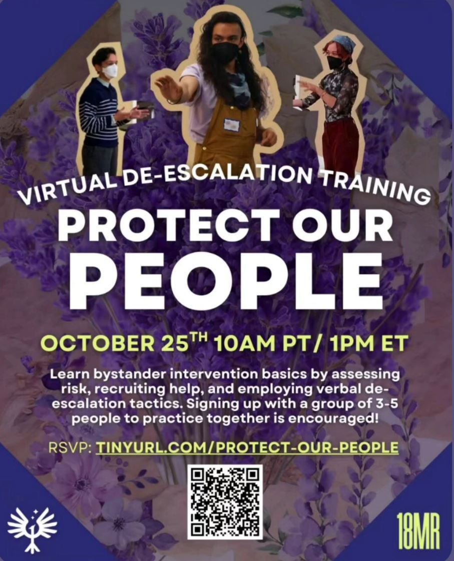 Protect Our People - Virtual De-Escalation Training