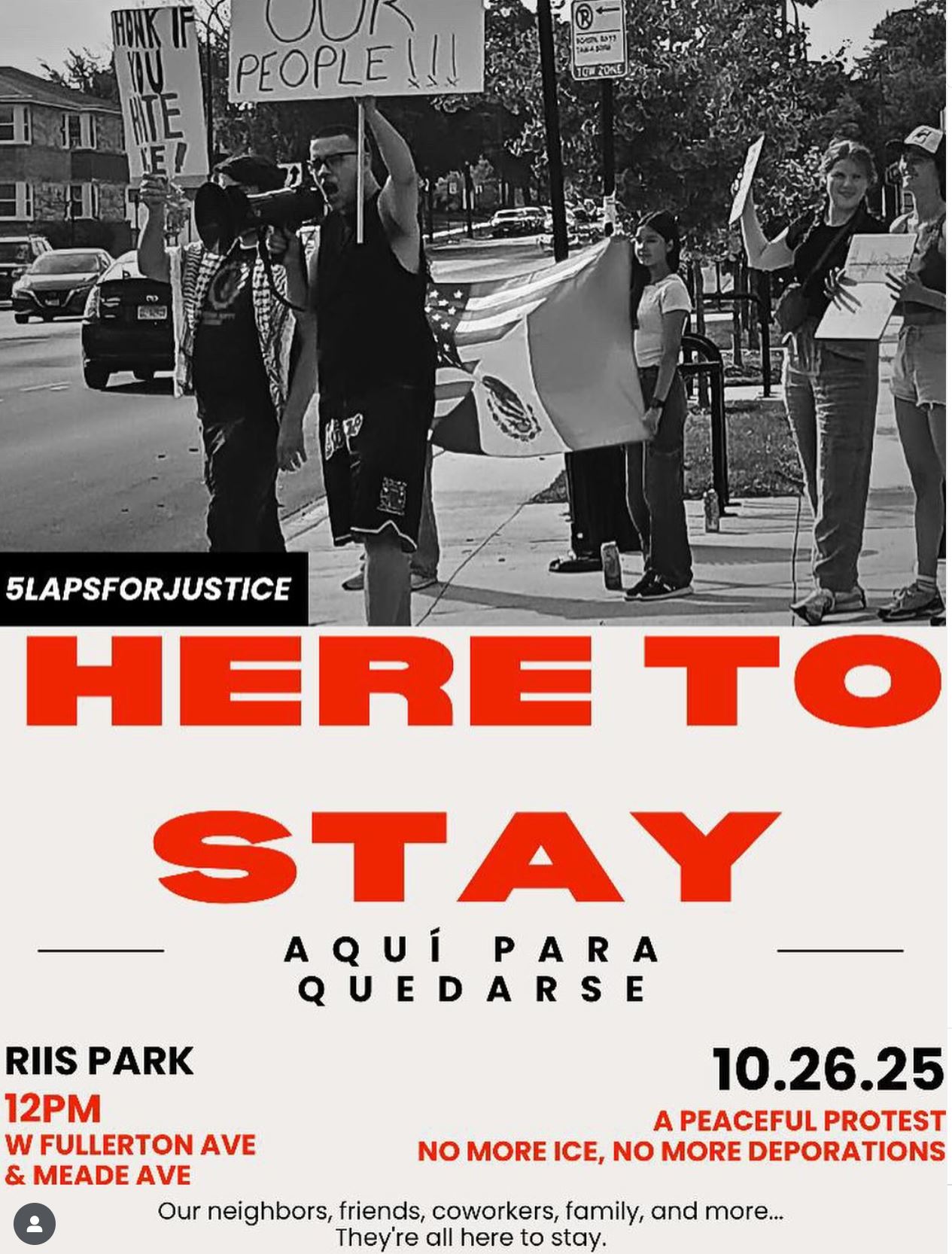 Here to Stay / Aquí Para Quedarse